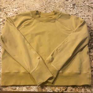lululemon cropped crewneck sz 10